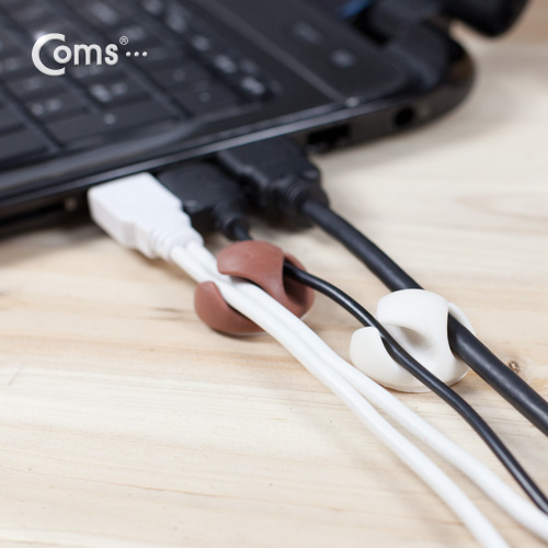 Coms 케이블 오거나이저(홀더형./6pcs)