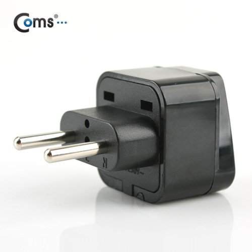 Coms 전원(AC) 변환용 아답터(WD-9C), 해외 / 여행용 / Black / 유럽형