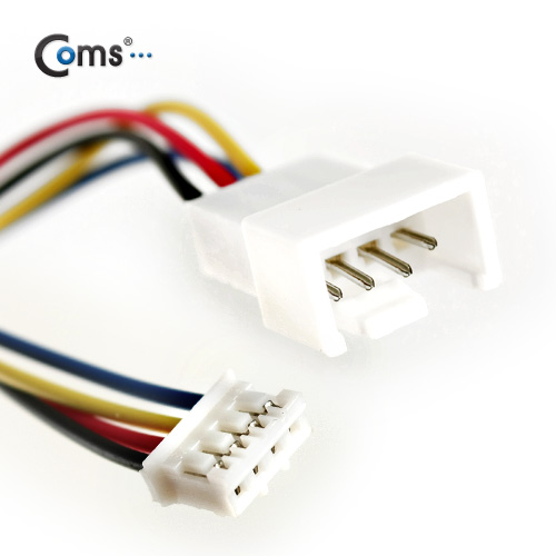 Coms 쿨러 케이블 4P(F)-그래픽카드/4P(M)-CPU쿨러,10cm