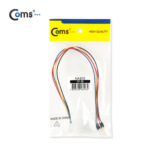 Coms 쿨러 케이블 4P M/F 30cm