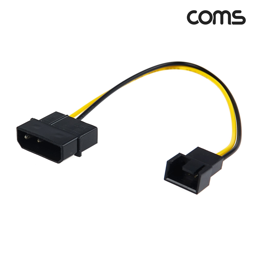 Coms 쿨러 케이블 (IDE to 쿨러 3P), IDE 4P(M) / 3P(M)