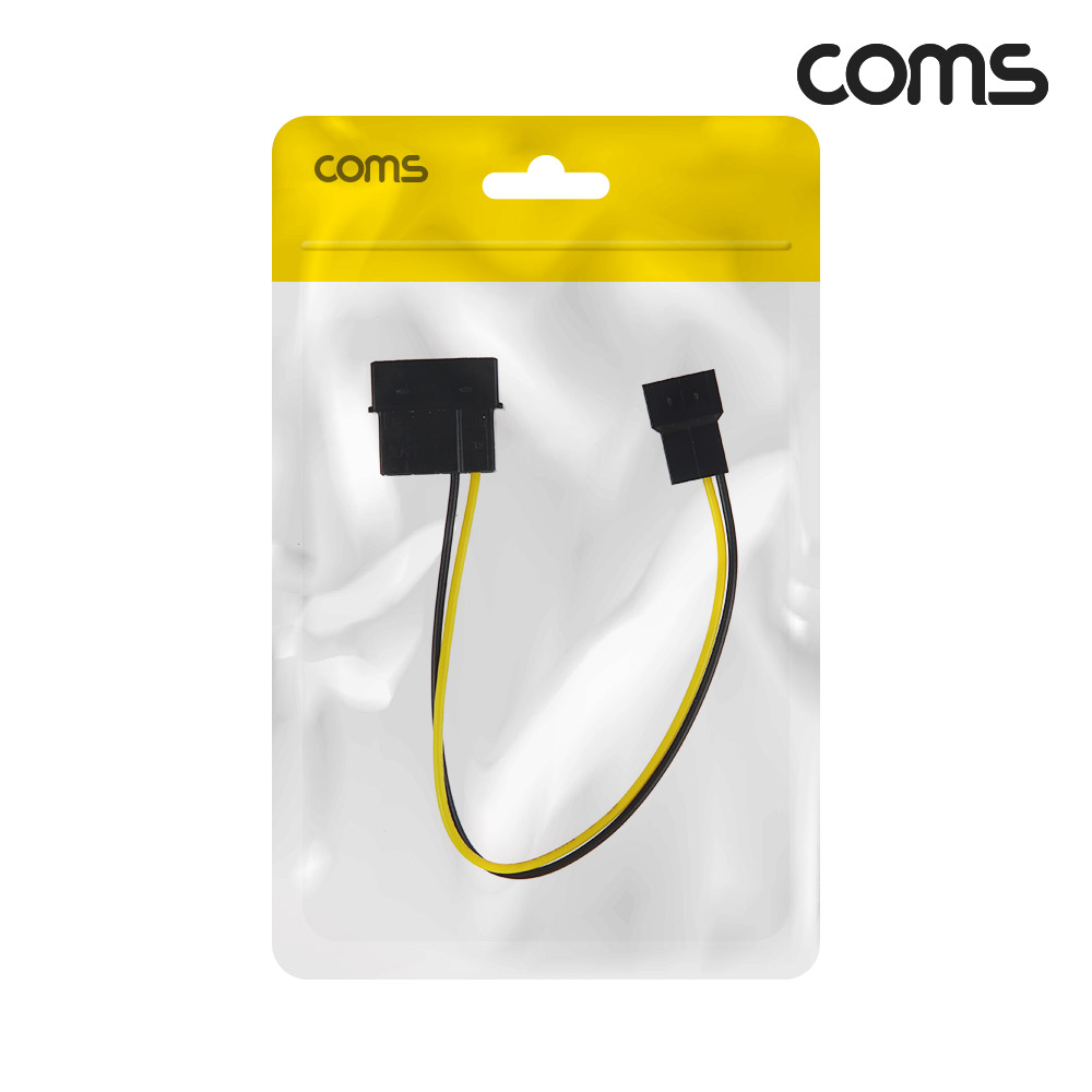 Coms 쿨러 케이블 (IDE to 쿨러 3P), IDE 4P(M) / 3P(M)