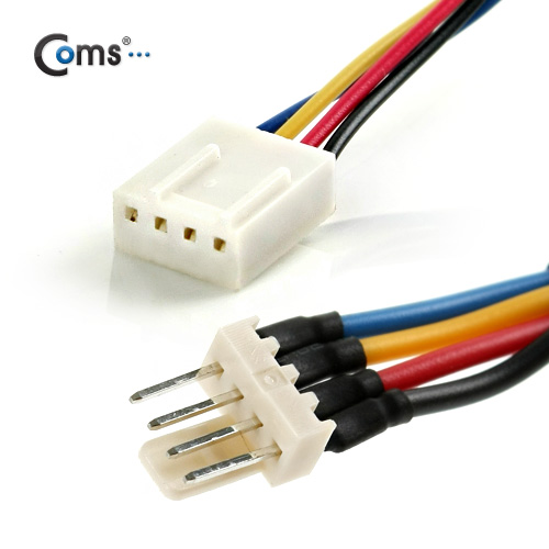 Coms 쿨러 저항(팬속도 조절) 4P M/F, 10cm