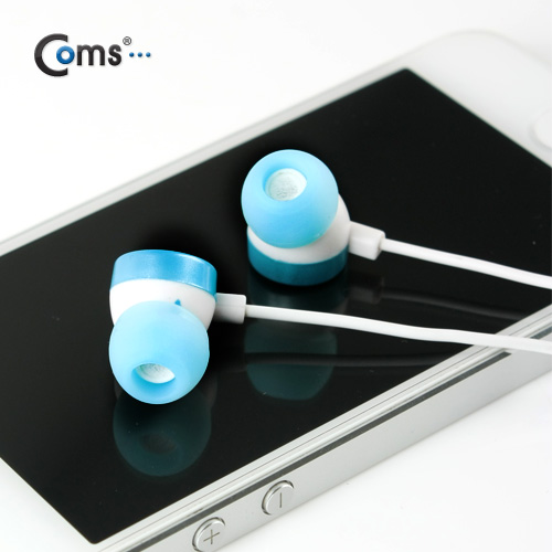 Coms 이어폰 (IP-608), 커널/Sky Blue