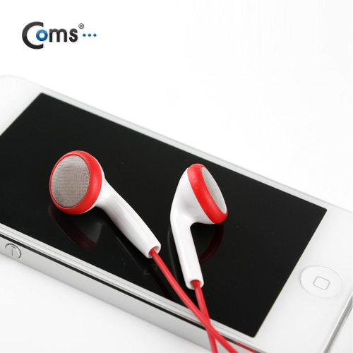 Coms 이어폰 (IP-509), 일반/Red