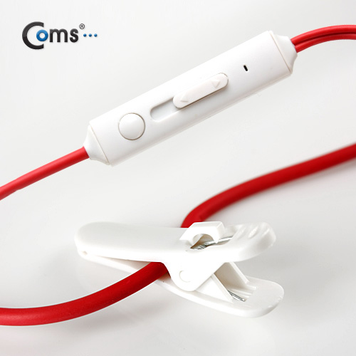 Coms 이어폰 (IP-509), 일반/Red