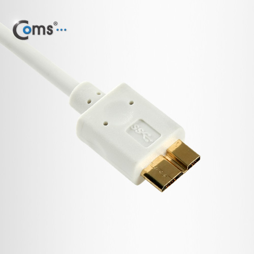 Coms USB 3.0/Micro USB(B) 케이블(White) 1M, White
