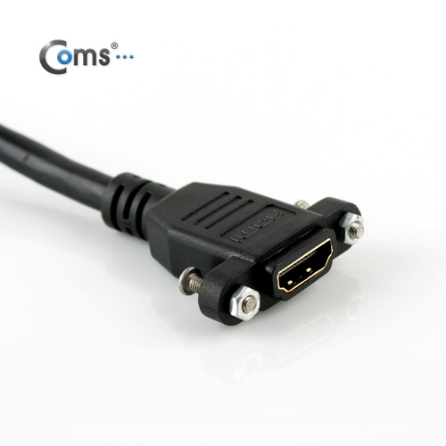 Coms HDMI 케이블 M/F (장착용/브라켓, 월플레이트), 50cm