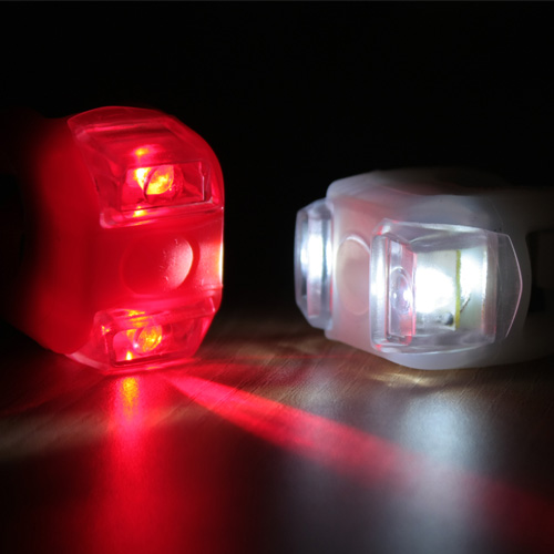 Coms 자전거 안전 점멸기 - 2 in 1(전후방 겸용) / LED