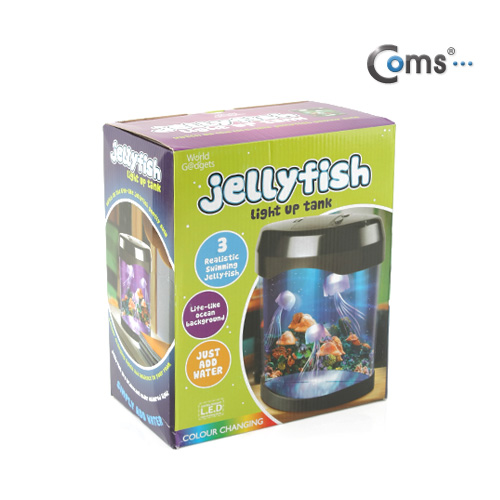 Coms USB 악세서리(미니 수족관),젤리피쉬 어항