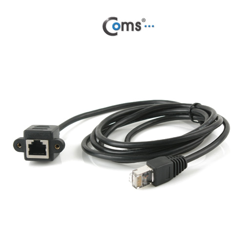 Coms 랜 케이블(장착용 브라켓, 월플레이트) 1.5M/LAN