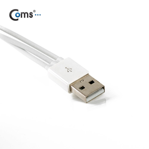 Coms iOS 스마트폰 USB 케이블(4in1), 20cm, 30P/Micro 5P/8P(30P)