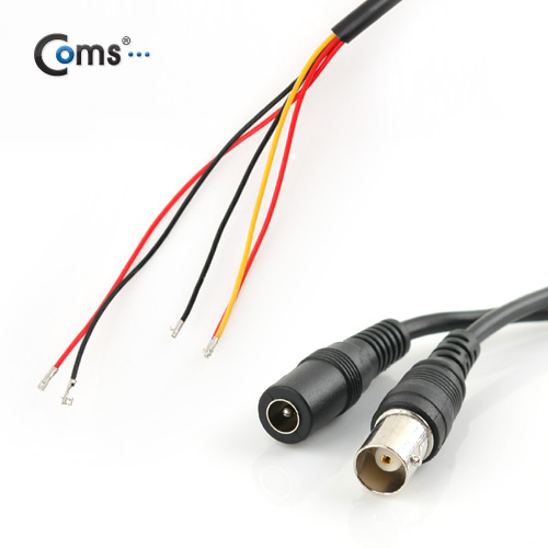 Coms CCTV 케이블(제작용/BNC), Black