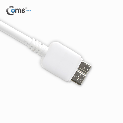 Coms USB 3.0/Micro USB(B) 케이블 1M, White