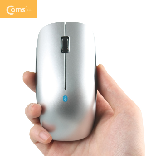 Coms 블루투스 마우스   BM-700 1000 DPI, 실버