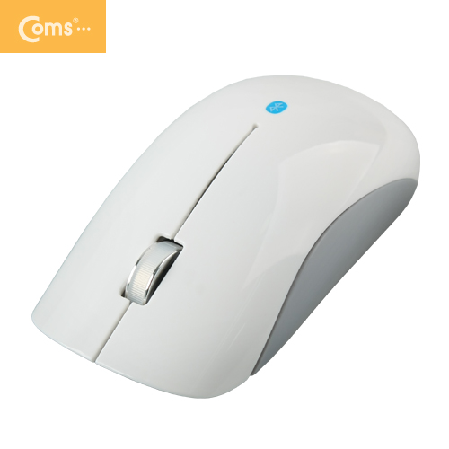 Coms 블루투스 마우스  BM-700  1000 DPI, 화이트
