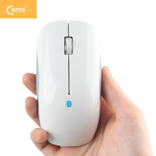 Coms 블루투스 마우스  BM-700  1000 DPI, 화이트