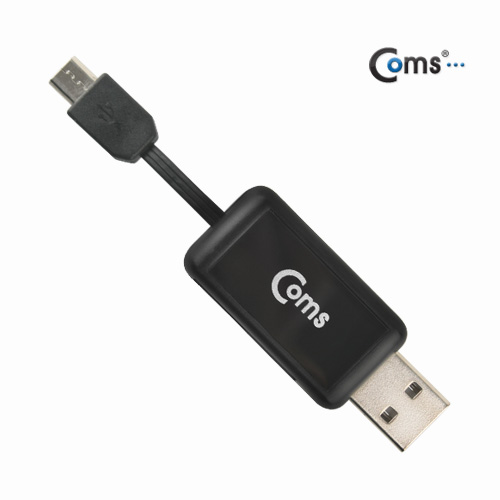 Coms 스마트폰 OTG USB 카드리더기(Micro SD/SD전용),PC사용 가능!
