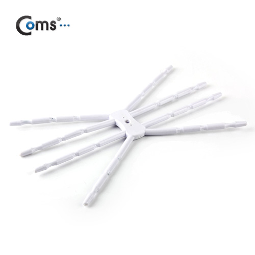 Coms 태블릿 거치대(스파이더형), White