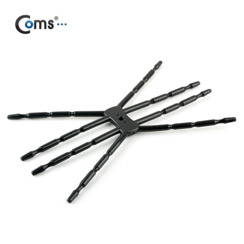 Coms 태블릿 거치대(스파이더형), Black