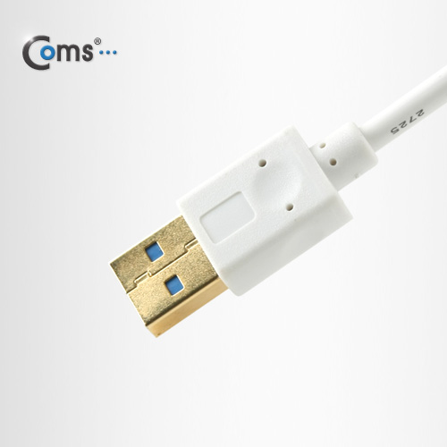 Coms USB 3.0 케이블/Mini 10P(Sony 5P 모양), 1M, White