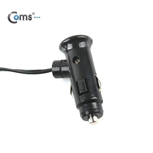Coms 차량용 시가(시거) 소켓(2구), 컵홀더 장착/시가잭(시거잭)