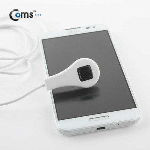 Coms 안드로이드 스마트폰 리모콘, 볼륨 UP, 카메라 셔터, 1M