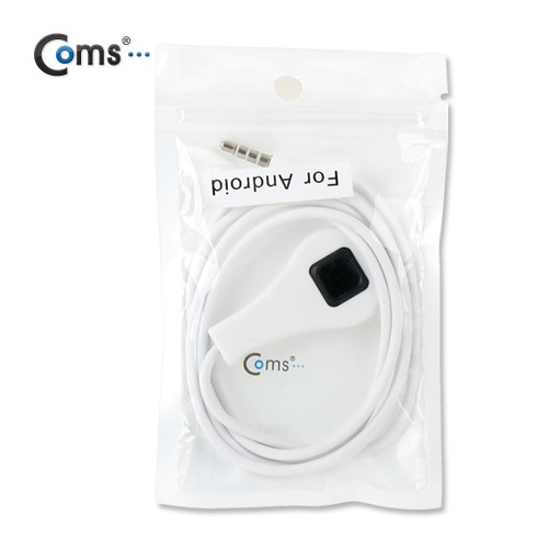 Coms 안드로이드 스마트폰 리모콘, 볼륨 UP, 카메라 셔터, 1M