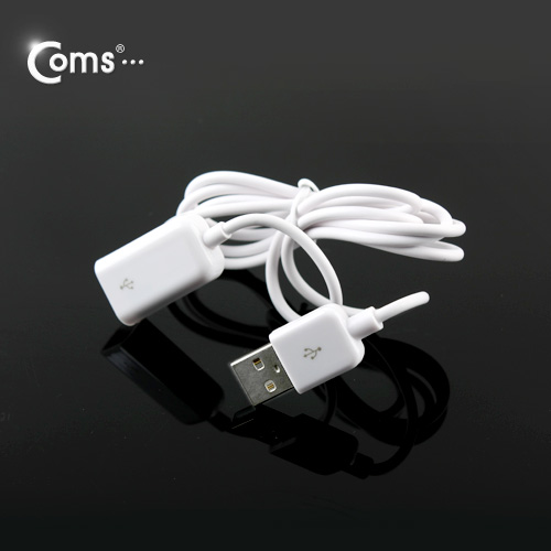 Coms iOS 스마트폰 5 USB 케이블(3 in 1/멀티) White, 1M/8핀