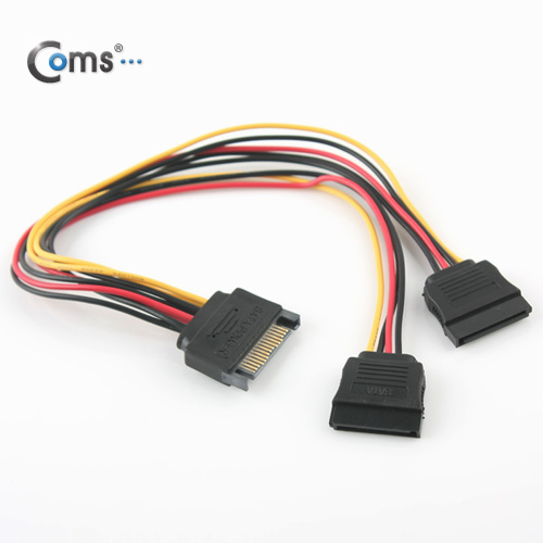 Coms SATA 전원 케이블, -자(Y형), SATA PCB/ SATA F x2