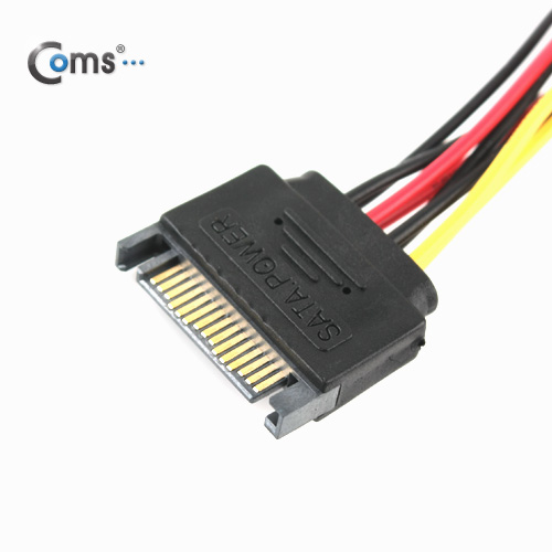 Coms SATA 전원 케이블, -자(Y형), SATA PCB/ SATA F x2