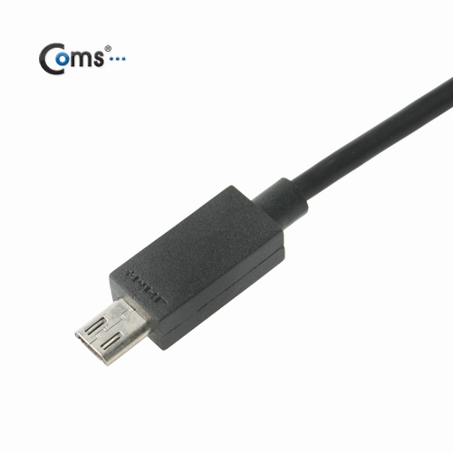 Coms 스마트폰 MHL 케이블, (갤럭시S5/갤노트3용), Black, 1.2M/11핀용