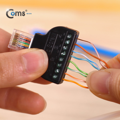 Coms 터미널 변환(RJ45), RJ45 M/8Pin 터미널