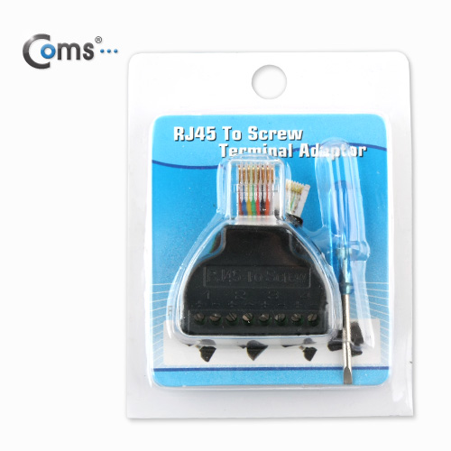 Coms 터미널 변환(RJ45), RJ45 M/8Pin 터미널