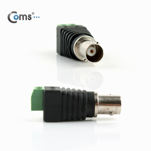 Coms 터미널 변환(BNC), BNC F/2Pin 터미널