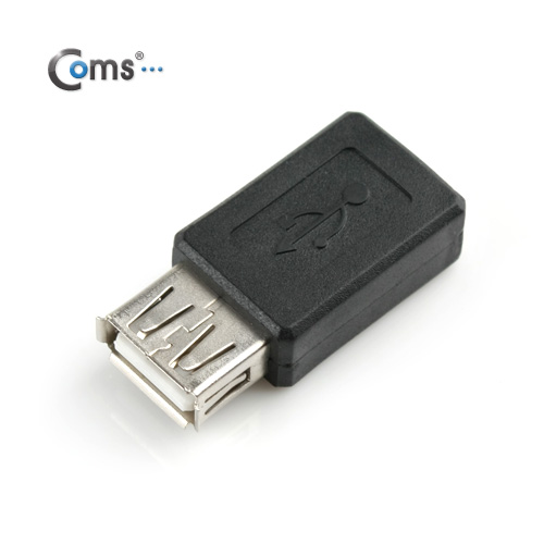 Coms USB 젠더- Micro B(F)/USB A(F), 3.5cm