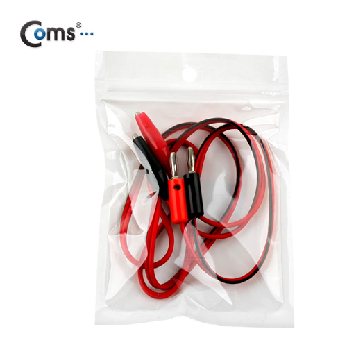 Coms 악어 클립 케이블 (바나나 단자 변환), 1M