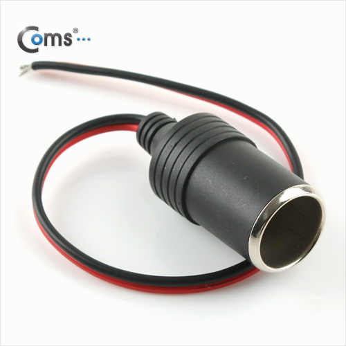 Coms 차량용 시가 전원 케이블 20cm (상시전원) / 시가잭(시거잭)