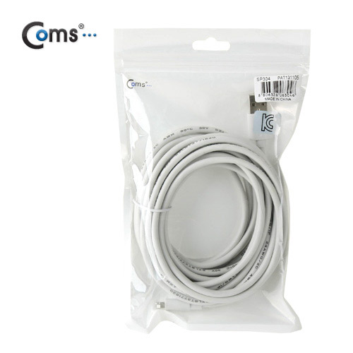 Coms IOS 8Pin (8핀) 스마트폰 5 케이블(4.5mm 두께), 5M