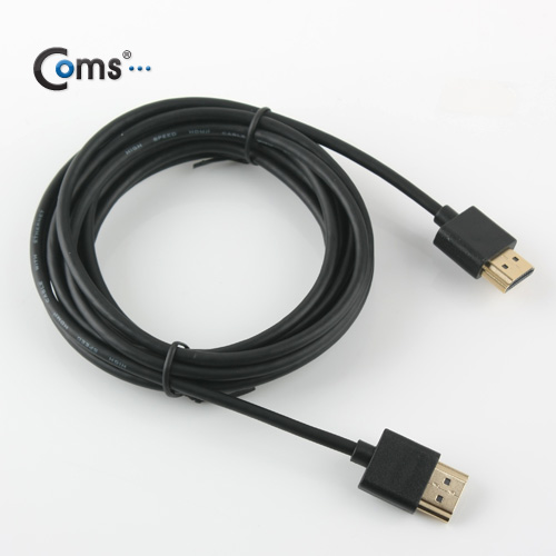 Coms HDMI 케이블(V1.4/초슬림)3M 고급/검정