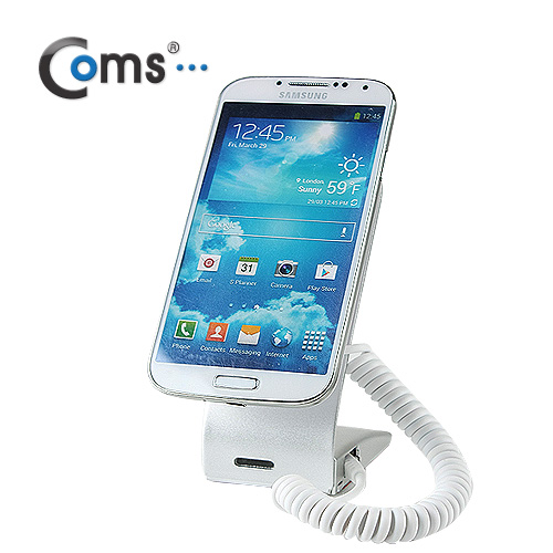 Coms 진열품 전시 고정 스탠드, Set 형, 도난방지 알람