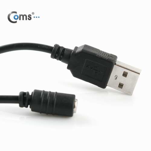 Coms USB 전원 케이블 USB A/DC 3.5 (F), 45cm