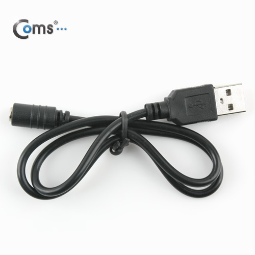 Coms USB 전원 케이블 USB A/DC 3.5 (F), 45cm