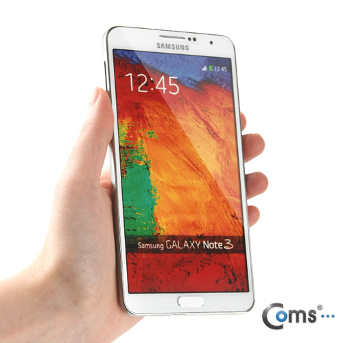 Coms 목각 폰(mock-up), 갤노트3/White