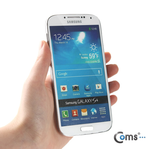 Coms 목각 폰(mock-up), 갤S4/White/모형