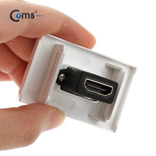 Coms 월 플레이트 장착 모듈(HDMI F/F)