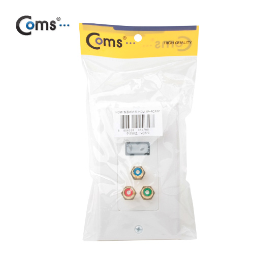 Coms 월 플레이트(HDMI/Component), Wall Plate