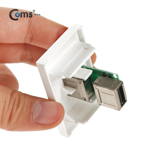 Coms 월 플레이트(PLATE) 장착 모듈(USB F/F)