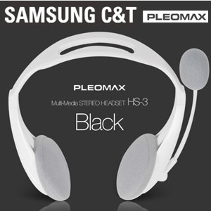 헤드셋 PLEOMAX (HS-3) 블랙