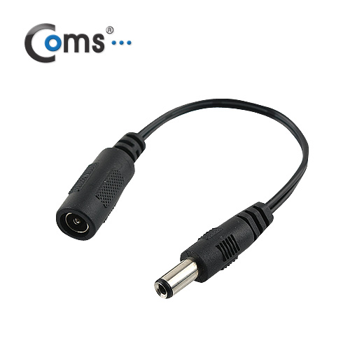 Coms 전원(DC) 젠더 (DC 5.5 M  to  DC 5.5 F)